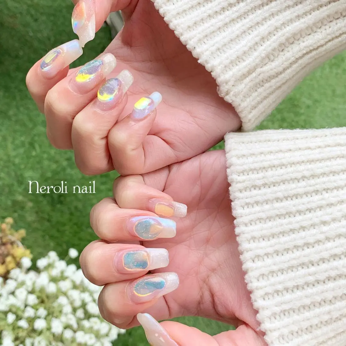 ロング ネイル Neroli nailのネイルデザイン