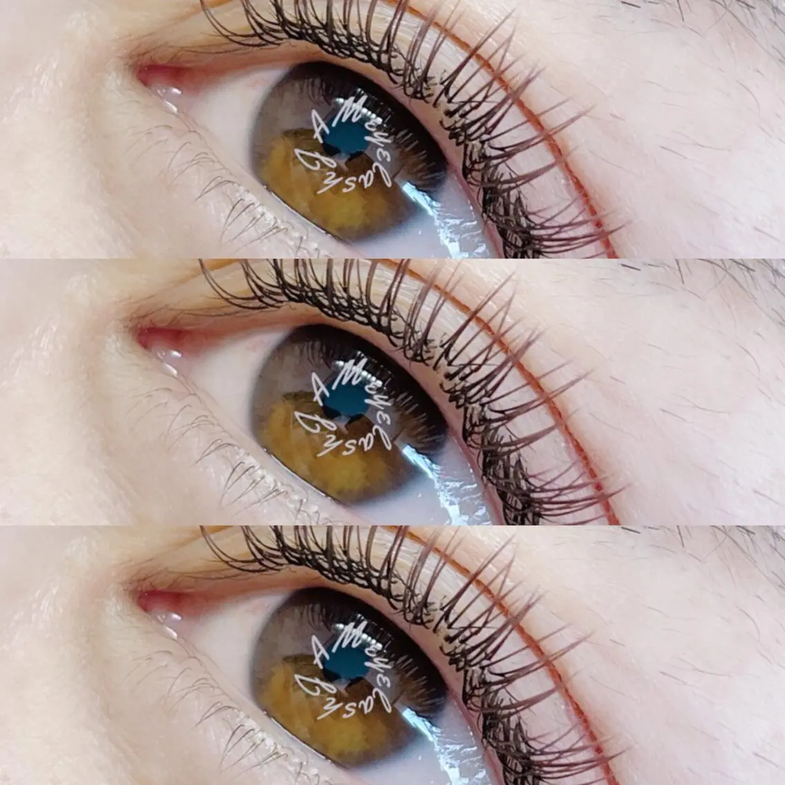 マツエク・マツパ カラーマツエク フラットラッシュ JAM新大宮 eyelashのマツエク・マツパデザイン