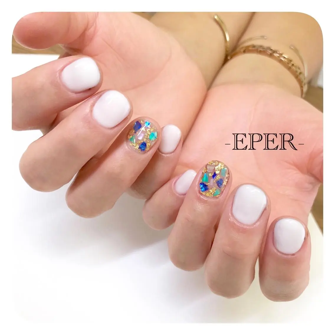 ネイル ワンカラーネイル ネイルサロン -EPER-エペルのネイルデザイン