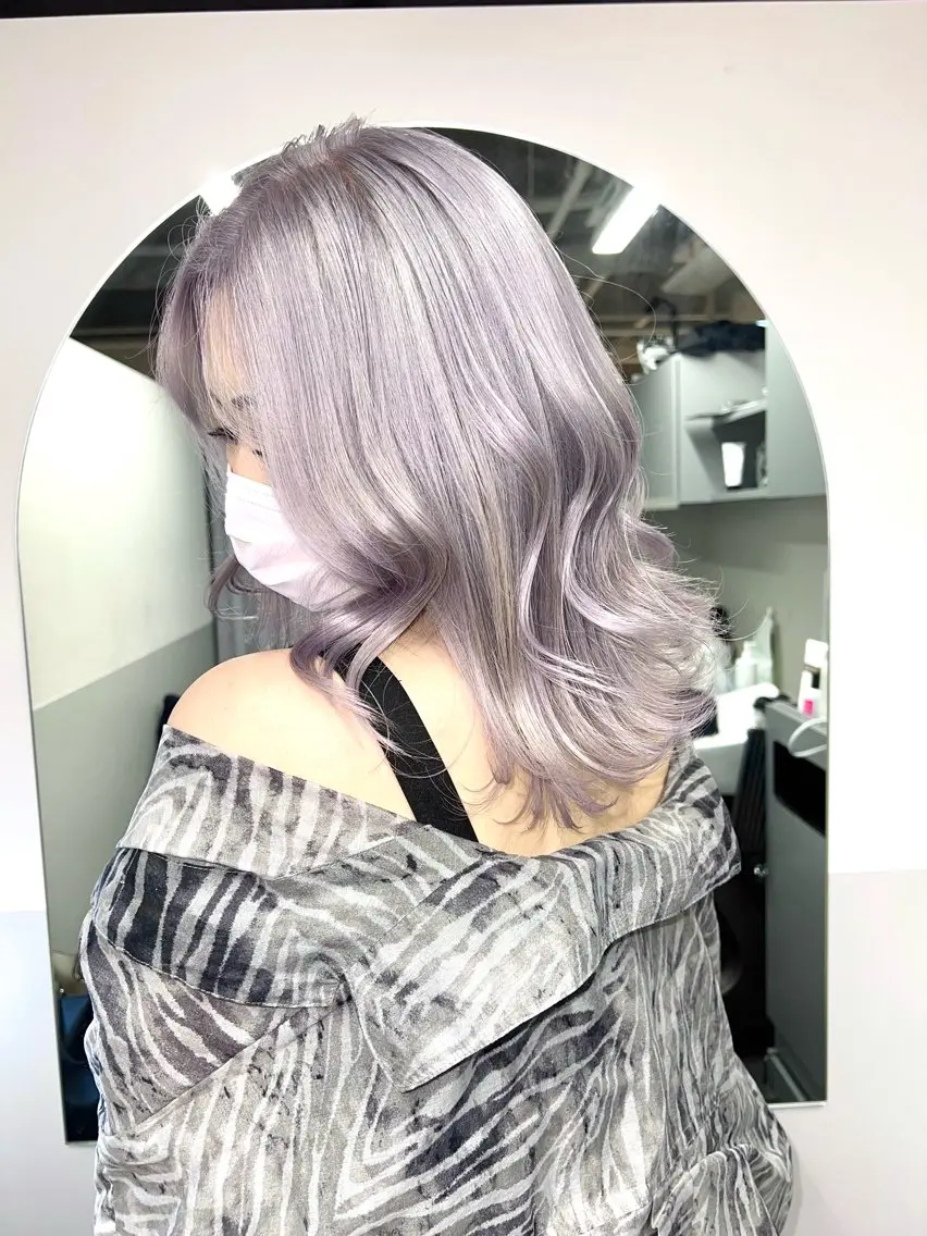 ミディアム カラー ヘアカラー †❤︎池袋/カラー/ ENA❤︎†のヘアスタイル