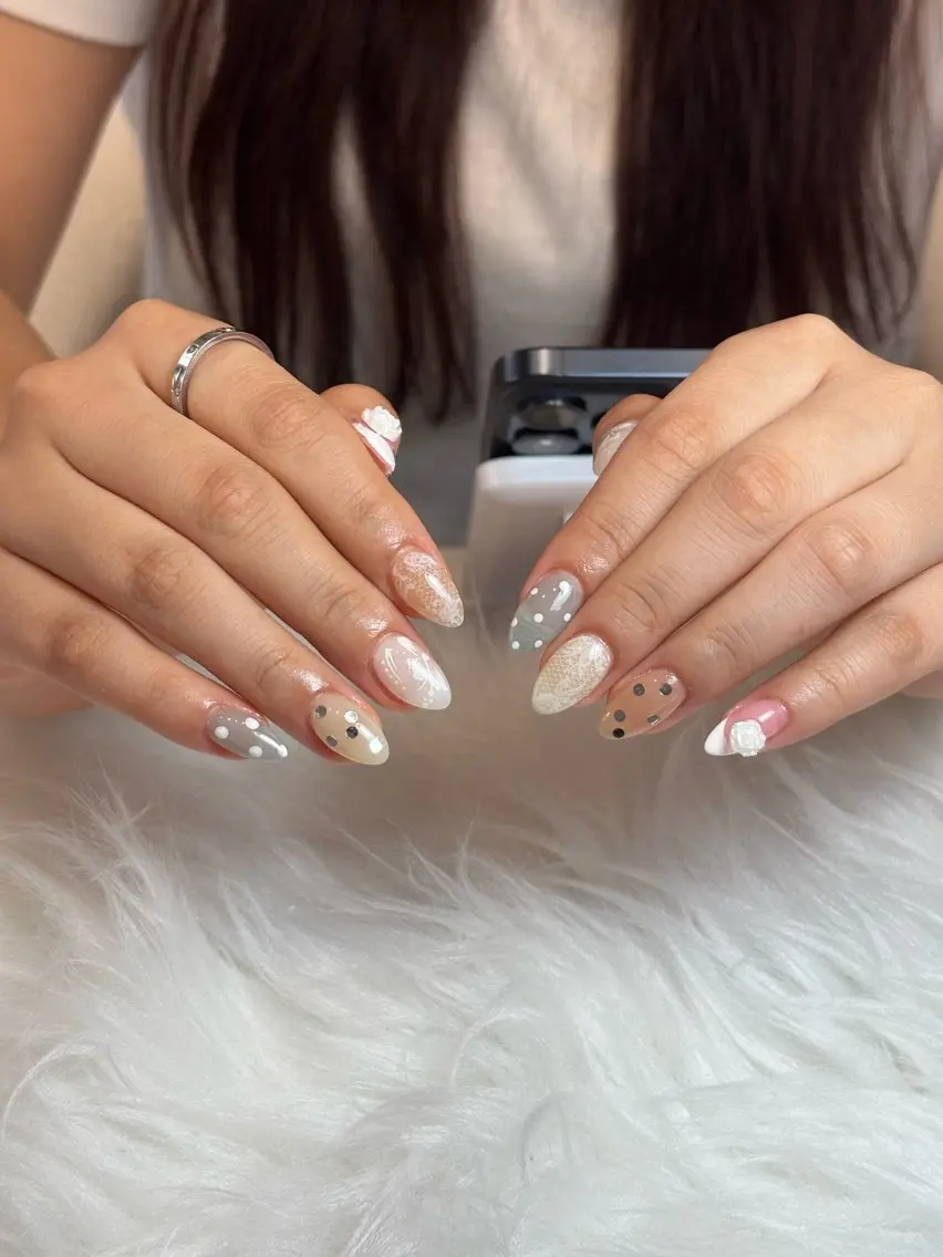 ネイル キラキラネイル 韓国ネイル マグネットネイル 夏ネイル ワンホンネイル ハンドネイル Sully Nail  Labのネイルデザイン