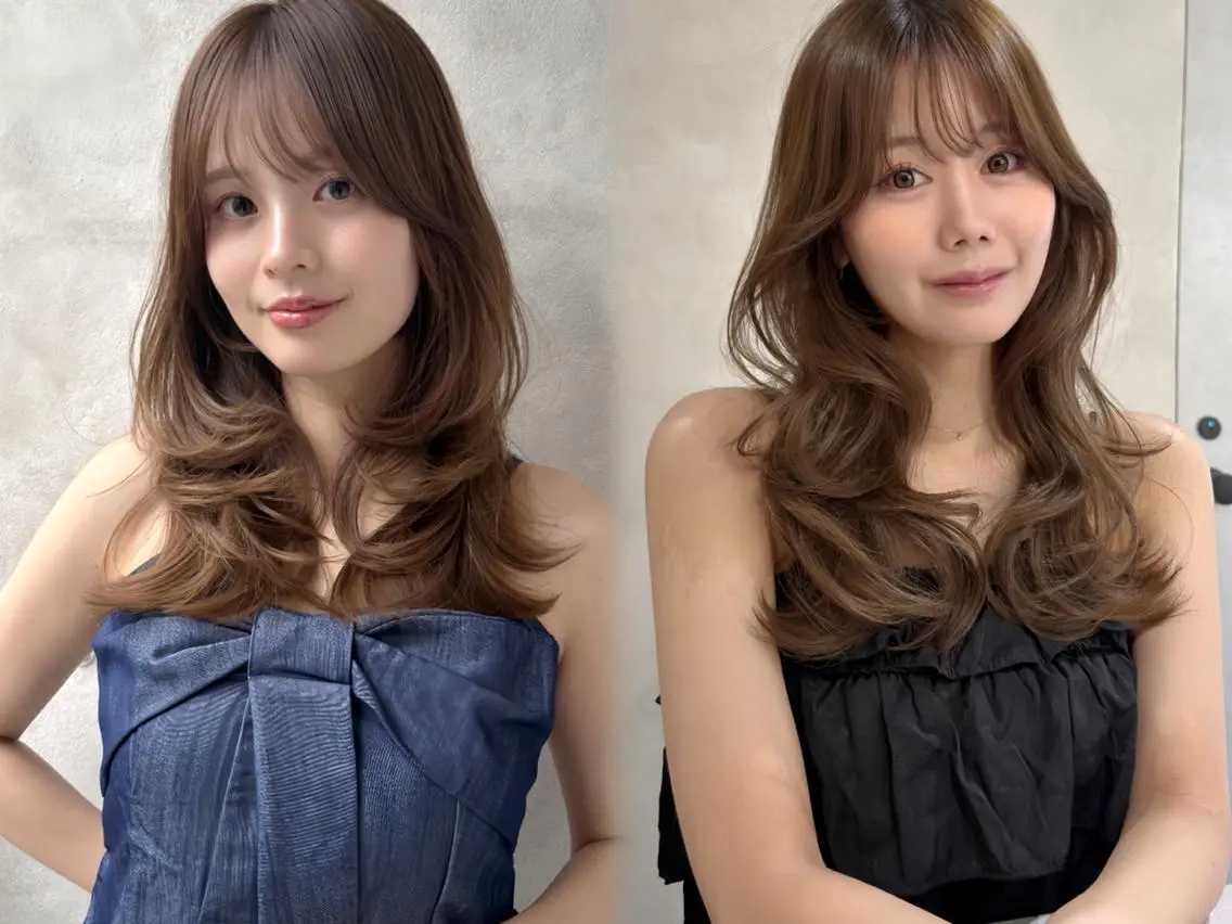 【新規】🌿上尾🤍カット＋ワンカラー✂️🎨レイヤー・ボブと柔らかな髪色✨髪型とカラーのバランスで似合うスタイルへ🫧の写真