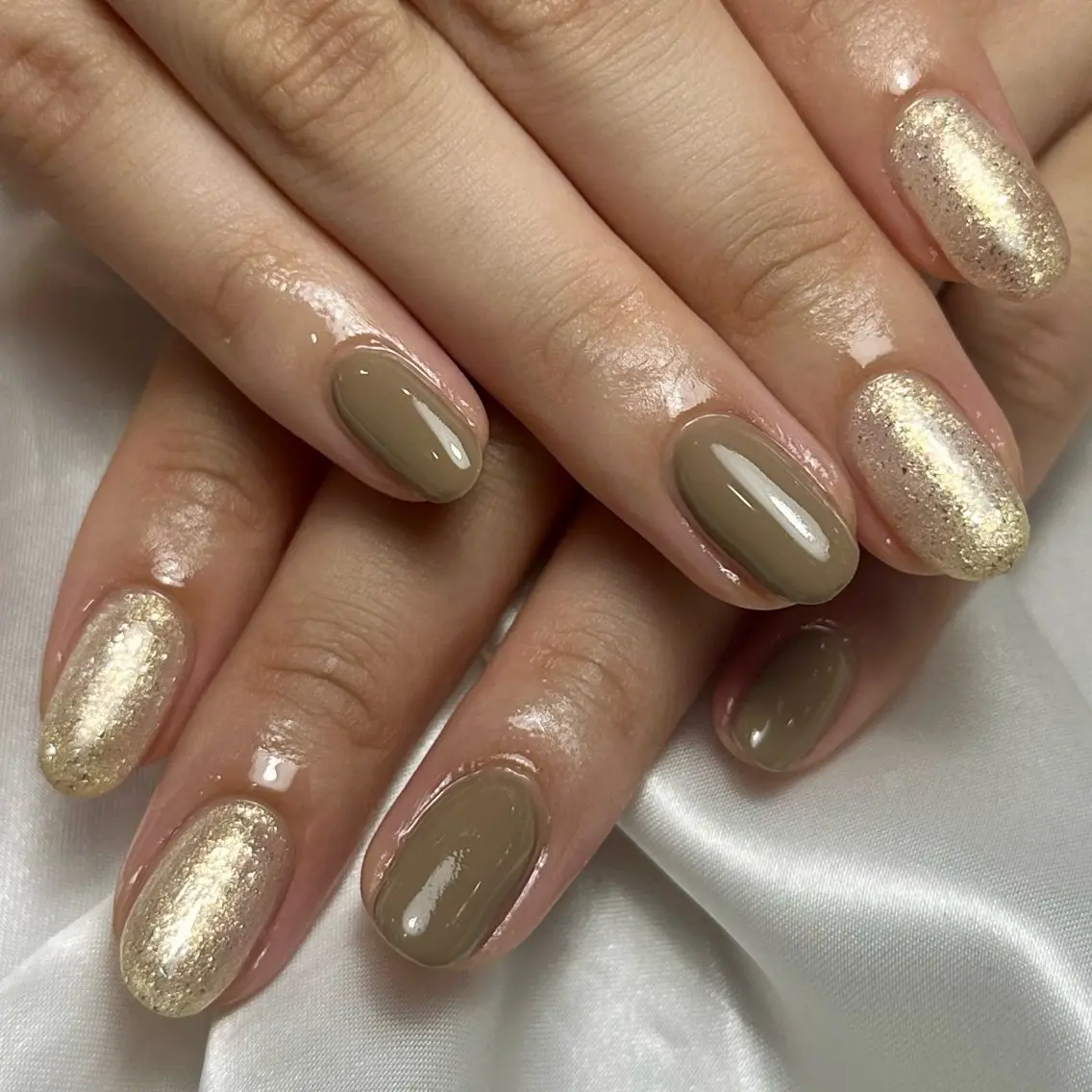 ネイル ラメ(グリッター) Ray nail natsu🎀のネイルデザイン
