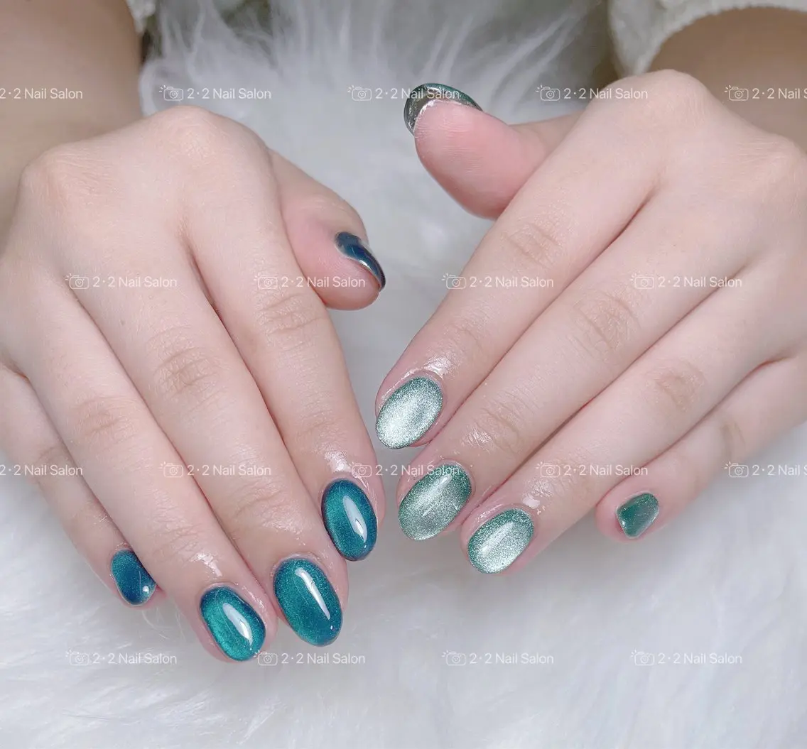 ネイル ハンドネイル 🦋y y Nail 🤍のネイルデザイン