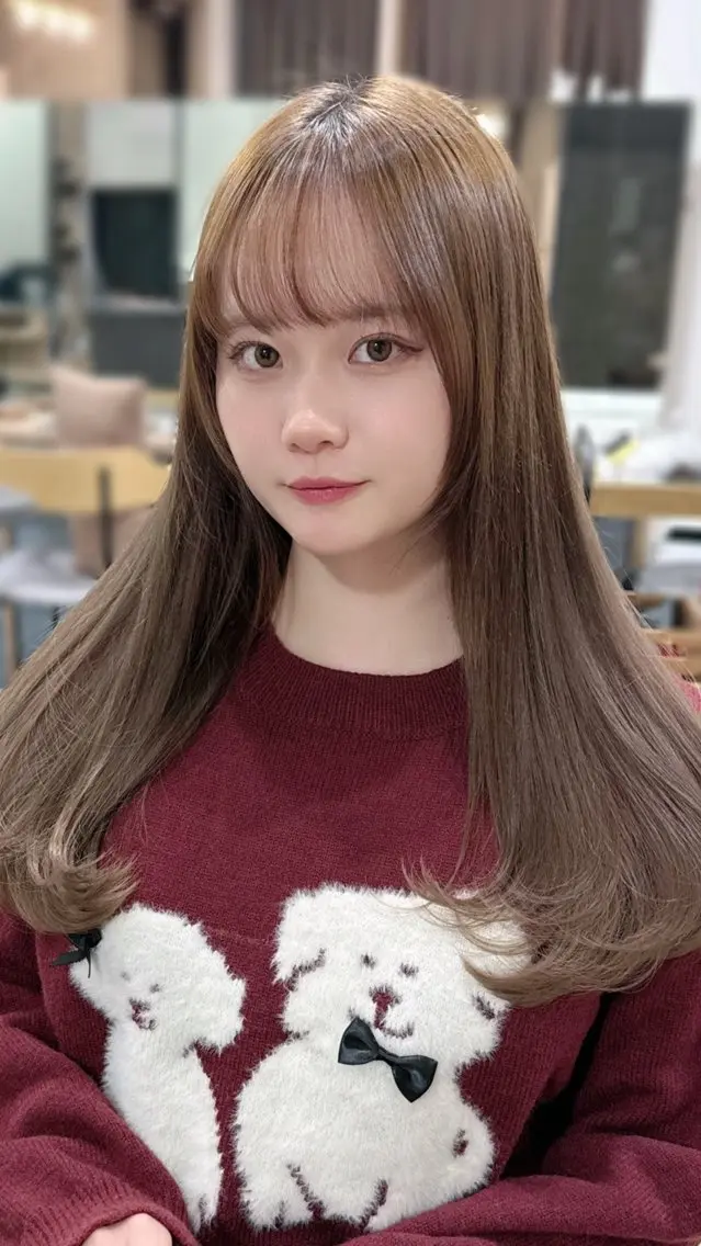 ロング ➴➷完全美髪特化➹➶ 黒山憂希のヘアスタイル