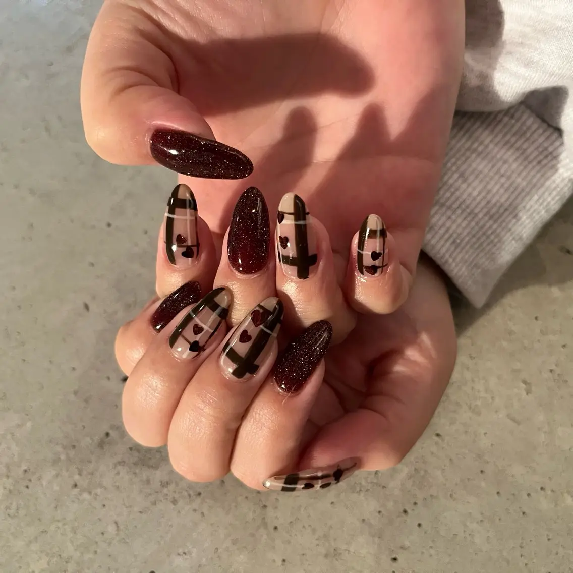 〔hand〕持ち込みデザイン♡6本の写真
