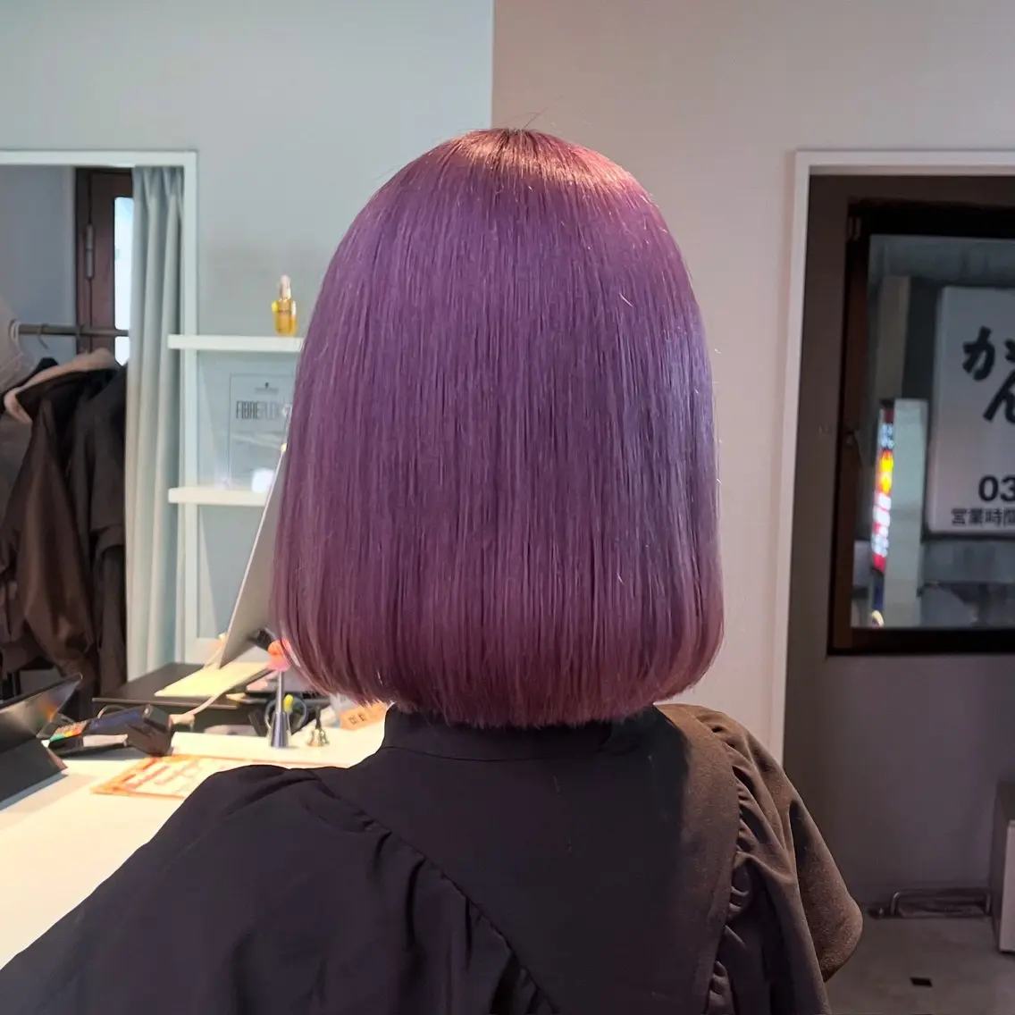 ショート カラー ヘアカラー トリートメント ブリーチカラー 🩵MIZUKIのヘアスタイル