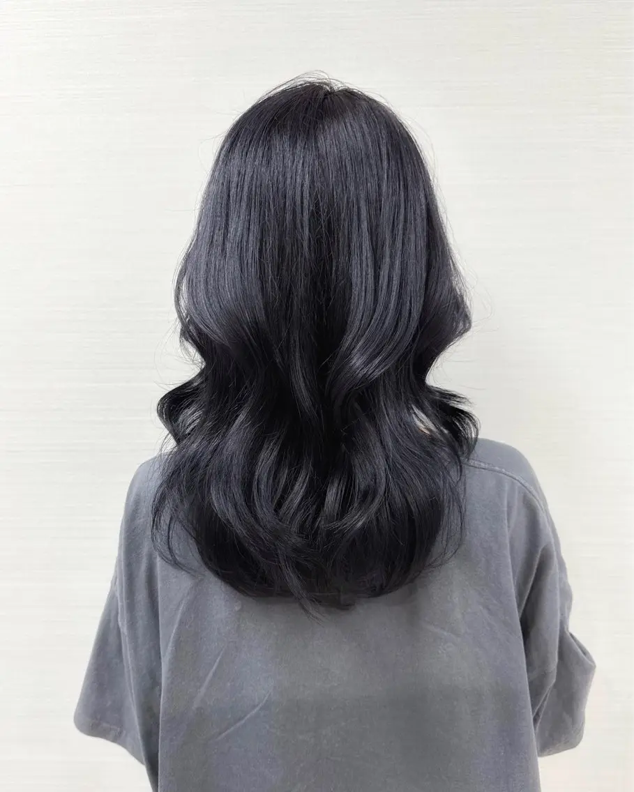 ミディアム カラー 韓国ヘア 店長NEGIのヘアスタイル