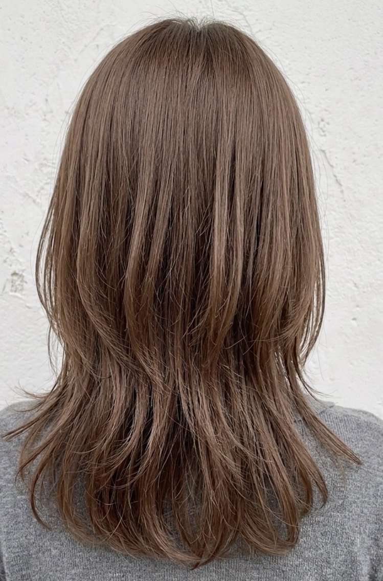 ミディアム カラー 境 はるきのヘアスタイル