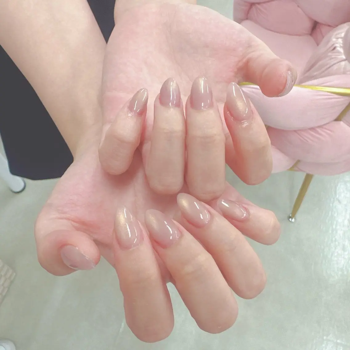 ネイル アートネイル ジェルネイル グラデーション キラキラネイル ラメ(グリッター) ハンドネイル Viola. 優花のネイルデザイン
