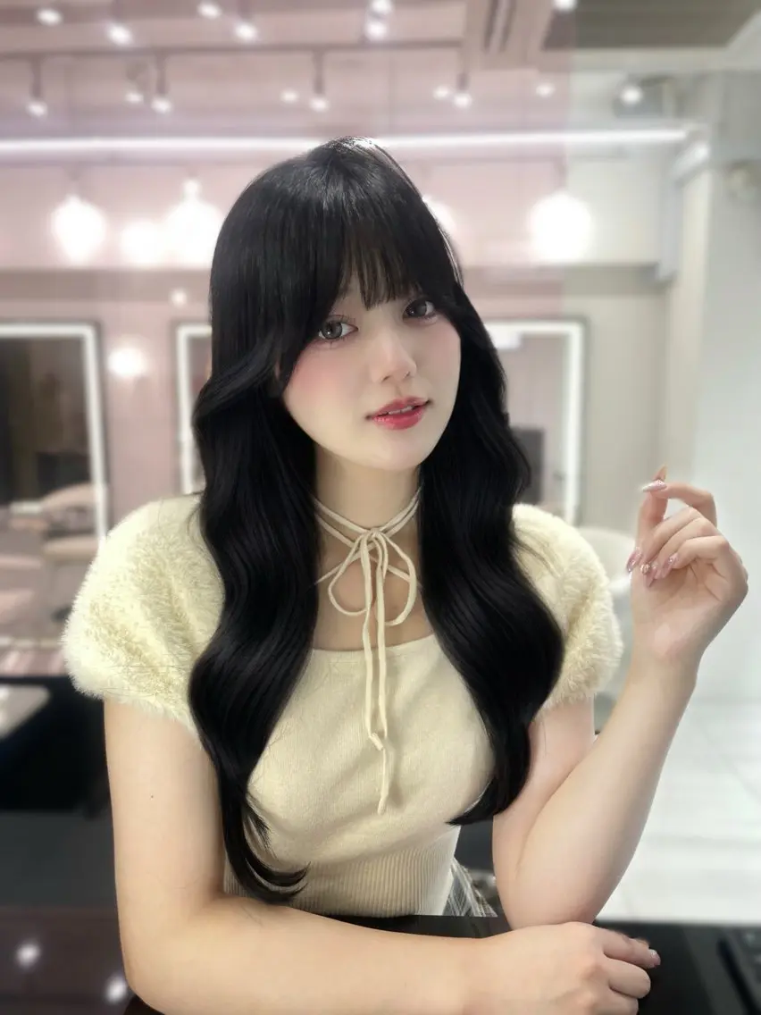 ロング 🎀Ami/新宿/レ イヤー/韓国ヘア🎀のヘアスタイル