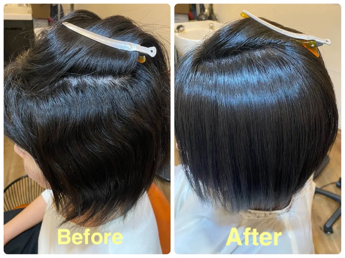 ショート 髪質改善 縮毛矯正 MATIZ ヒサヤマのヘアスタイル