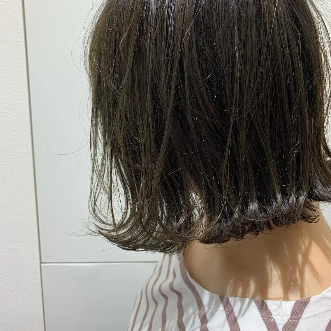 ショート 切りっぱなしボブ ボブ 🌿RIO🌿 ウェーブパーマ🌀のヘアスタイル