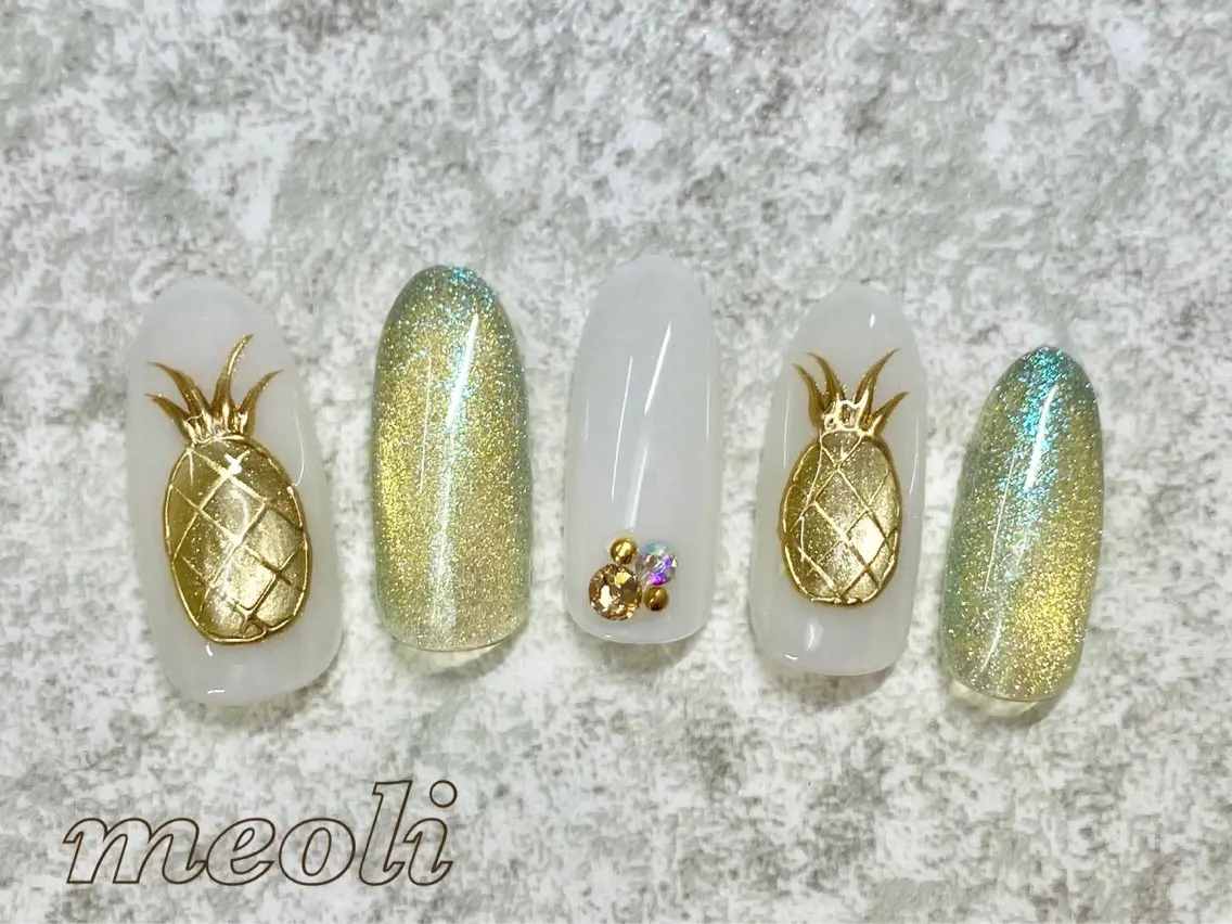 ネイル ハンドネイル nail salon meoli メグのネイルデザイン