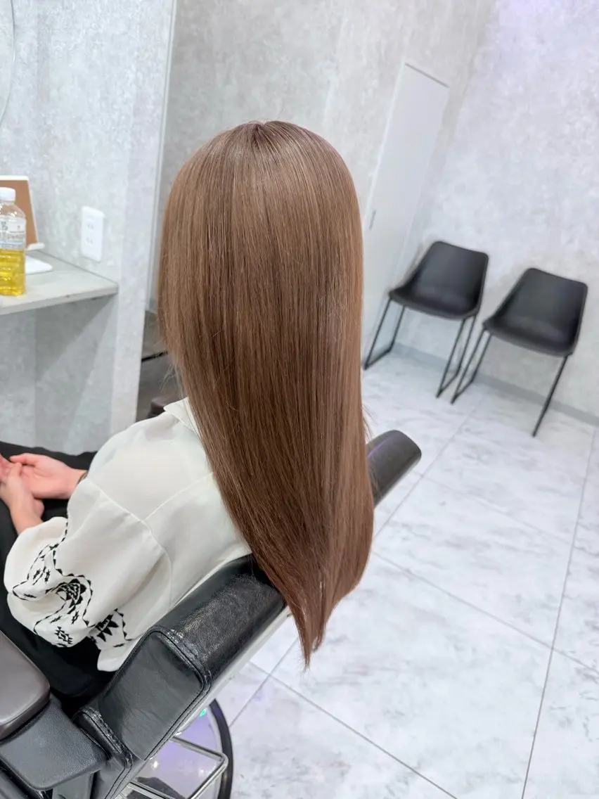 ロング カラー 🌺ハイトーン🌺 矢葺 なぎさ🌺🌺のヘアスタイル