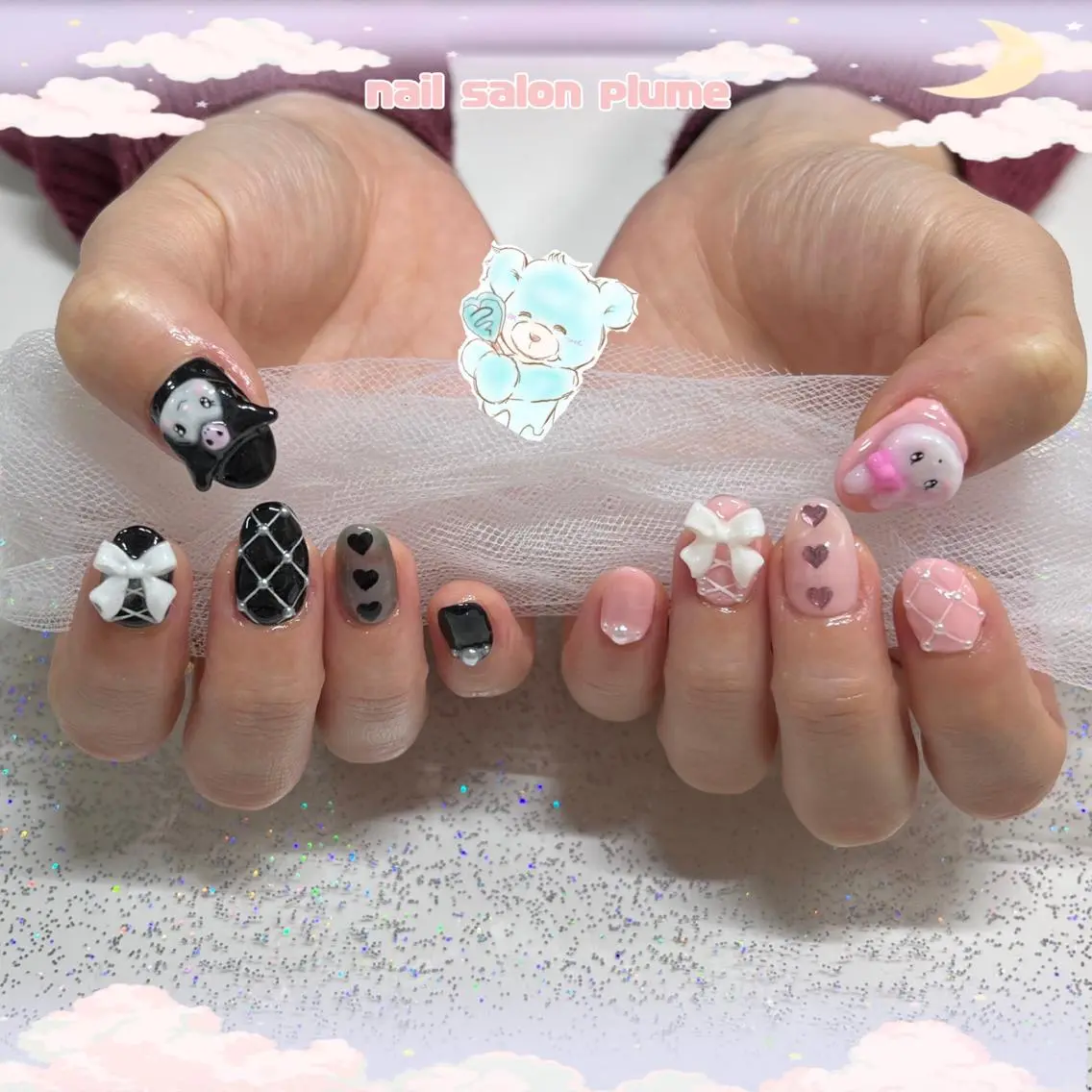 ネイル ハンドネイル plume nail ☆韓国ネイルのネイルデザイン
