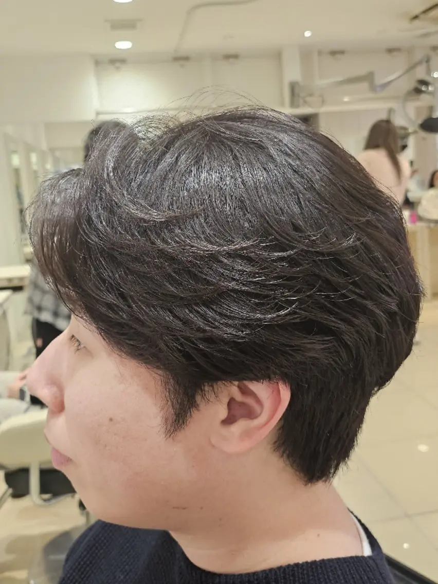 ショート カット パーマ トリートメント 社内カット講師・店長 菅原賢一のヘアスタイル