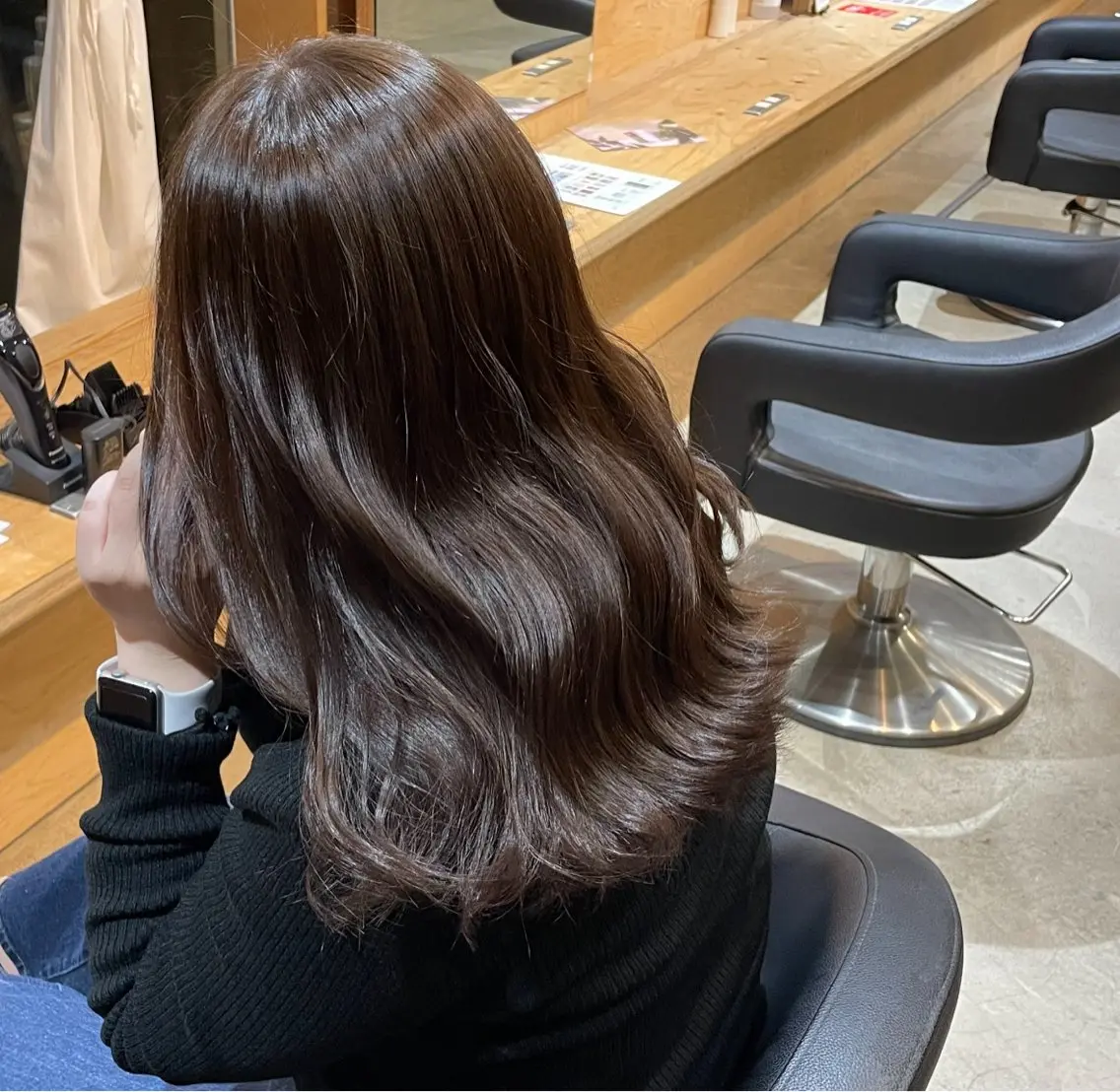 カラー 野村 りおのヘアスタイル