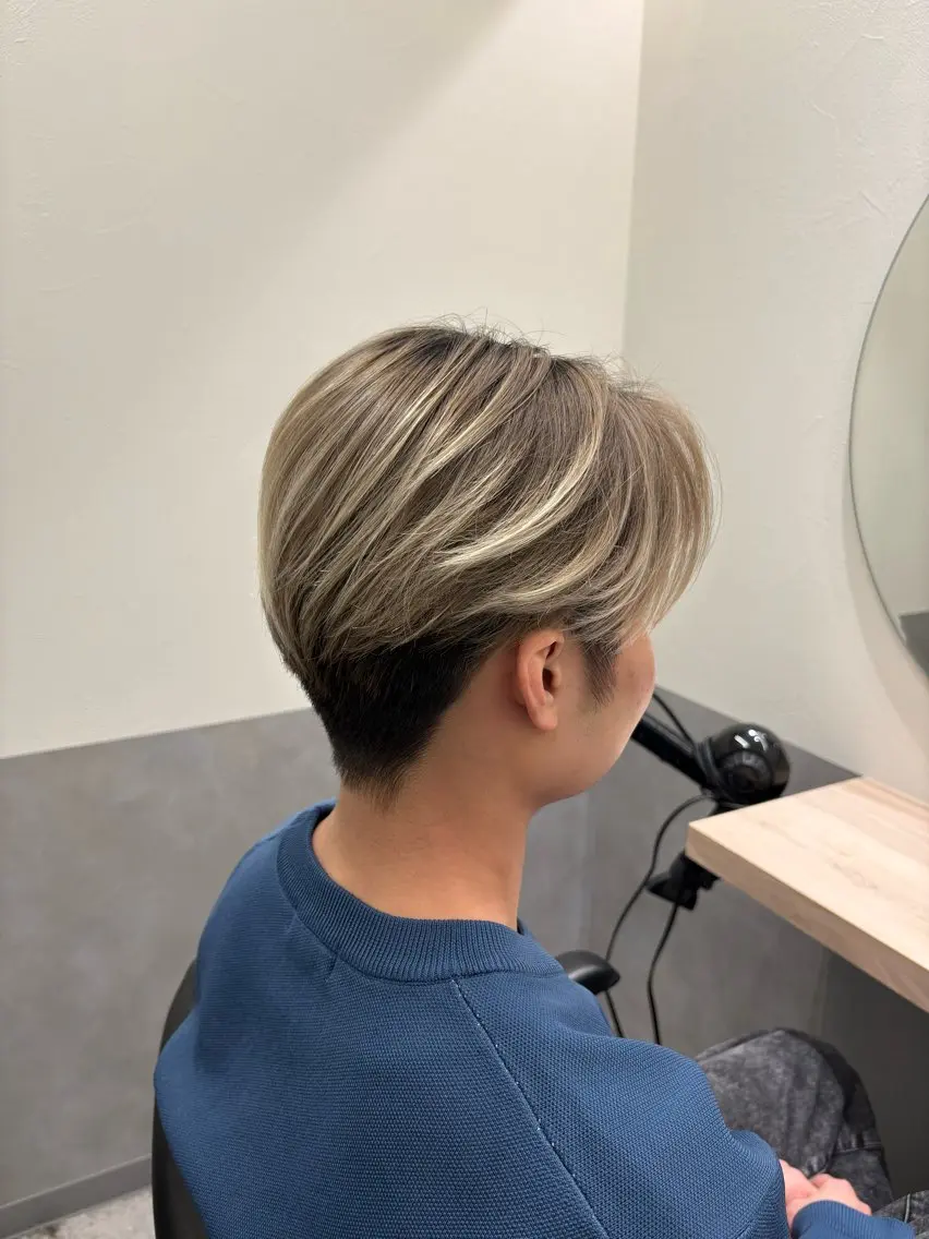 メンズの方👦🏻✂️メンズカット➕ヘッドスパの写真