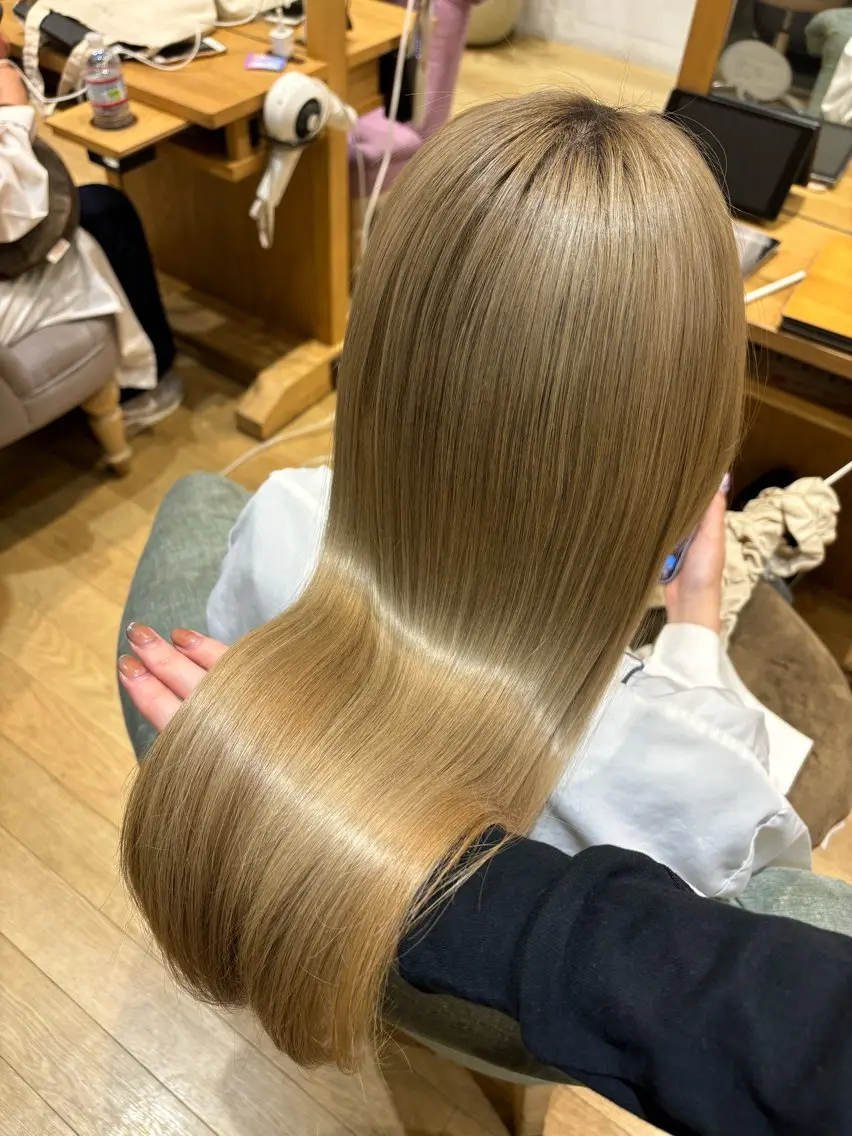 ロング 🫧🦋美髪矯正/パ ーマ🦋🫧わかなのヘアスタイル