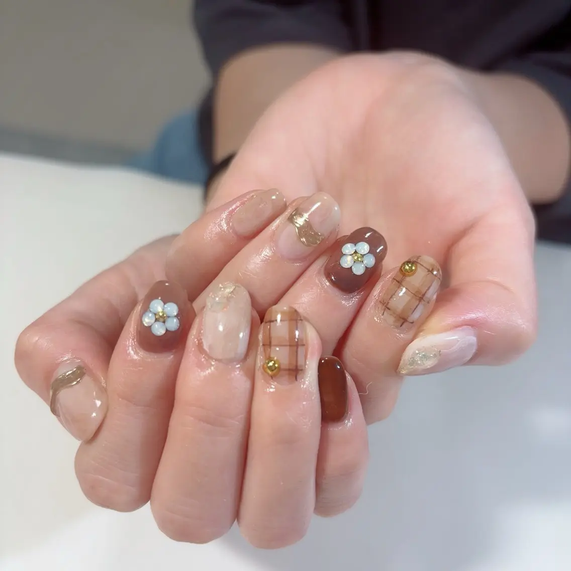 ネイル フラワーネイル ハンドネイル * haruのネイルデザイン