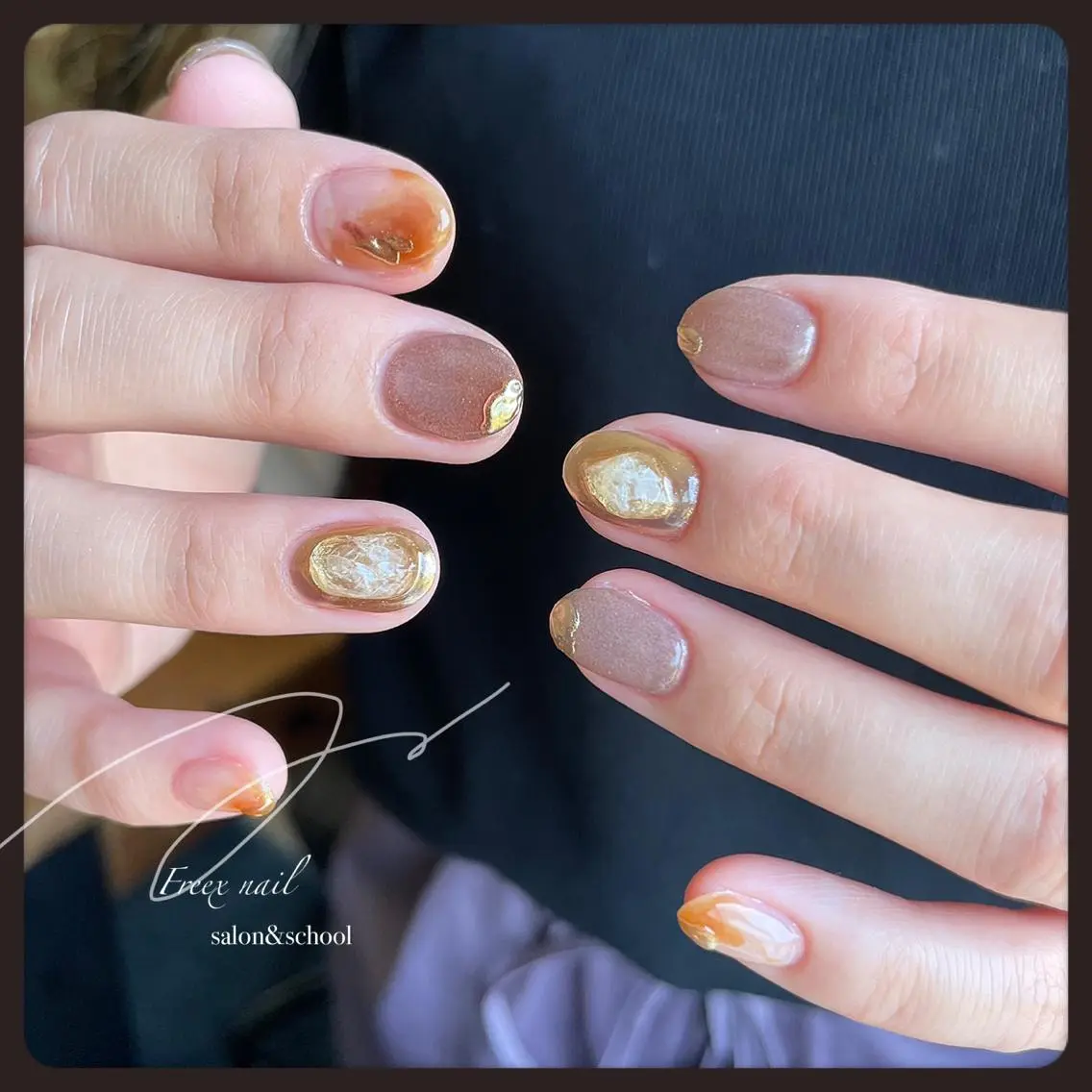ネイル ハンドネイル フットネイル freex nail /ニュアンス/個性派のネイルデザイン