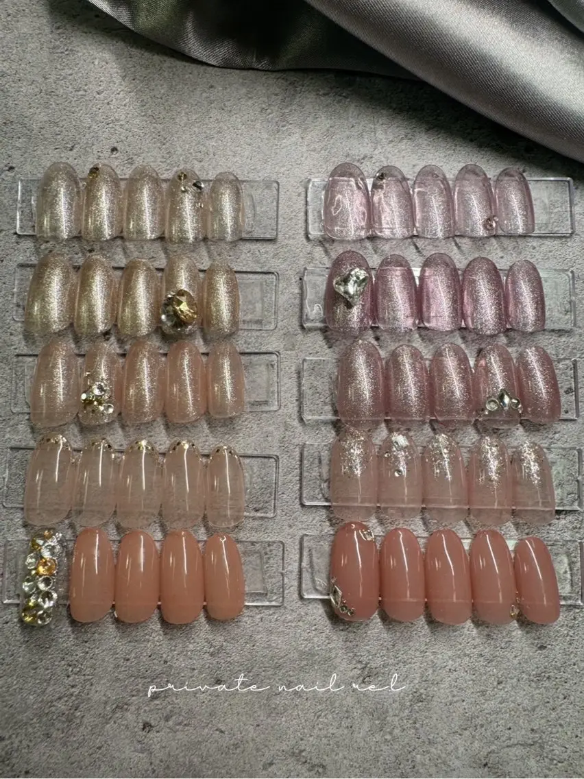ネイル ジェルネイル モチの良さ◉ フィルインネイル♡のネイルデザイン