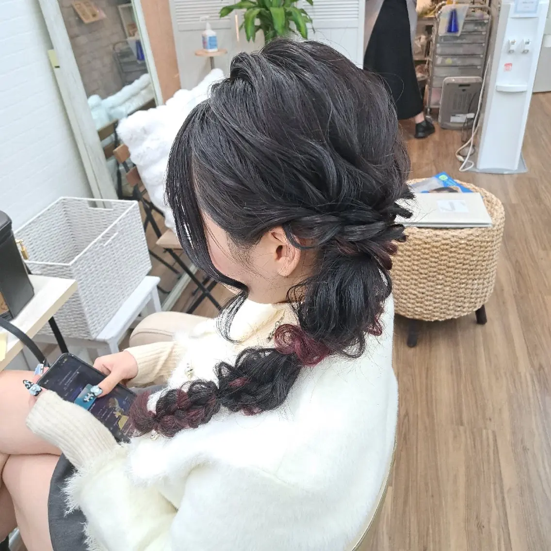 ヘアアレンジ ロング ヘアセット GLOSS心斎橋🌹 はるなのヘアスタイル