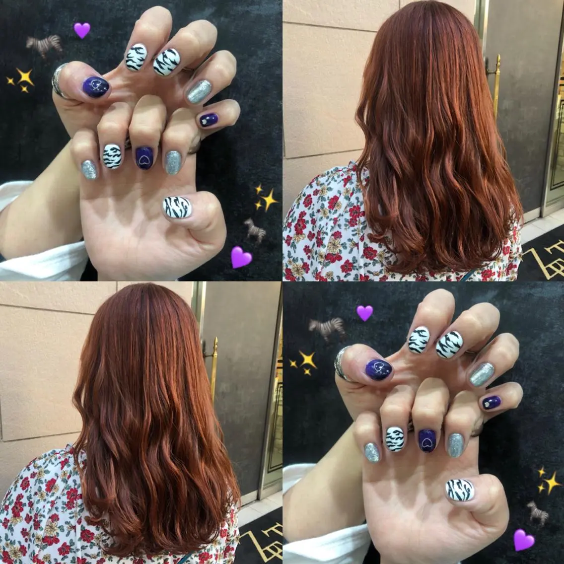 セミロング カラー ヘアアレンジ マツエク・マツパ TSUNA 🌙 Lim 五反田のマツエク・マツパデザイン