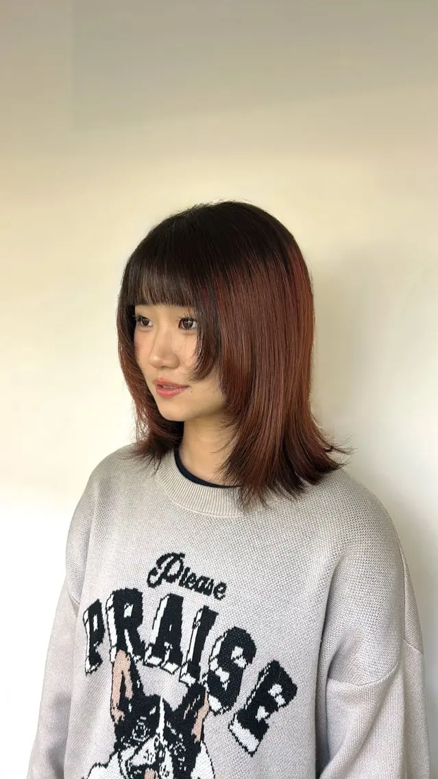 【新規の方限定🌟】推し色インナーカラー🎀の写真