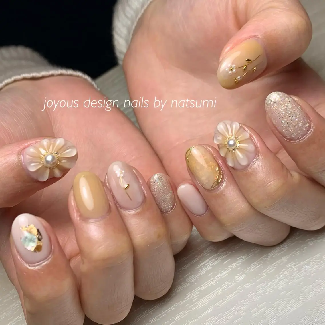 ネイル ハンドネイル jdn natsumiのネイルデザイン