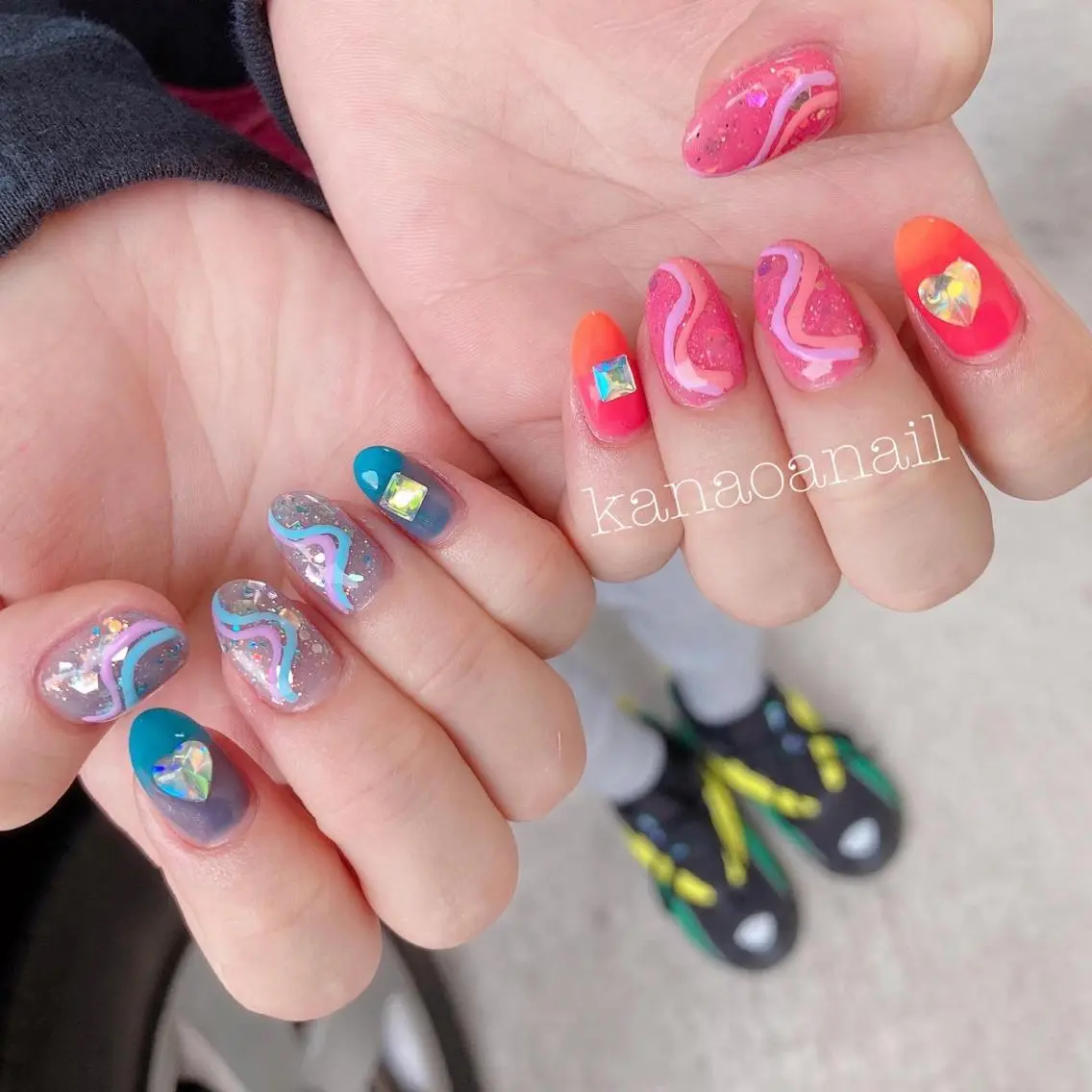 ネイル 地爪育成💅 kanaoanailのネイルデザイン