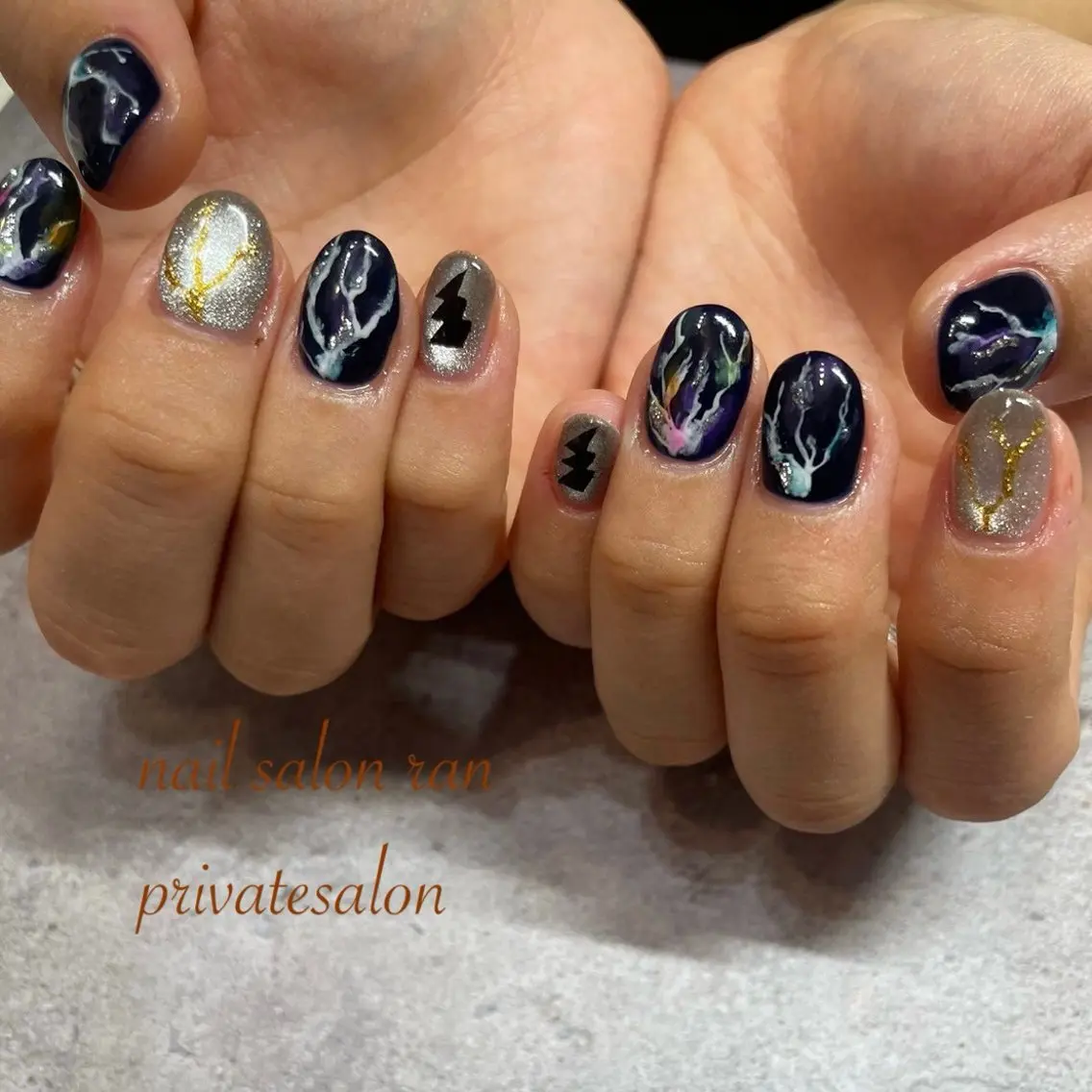 ネイル ハンドネイル ハンドケア nailsalon ranのネイルデザイン