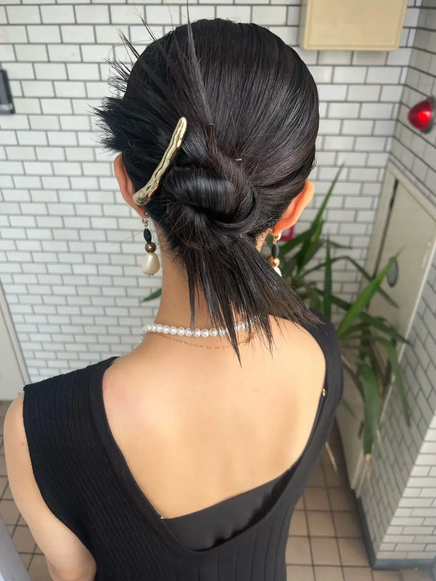 ヘアアレンジ ヘアセット 大人可愛いヘアメイク 💋🧚♀️しずかのヘアスタイル