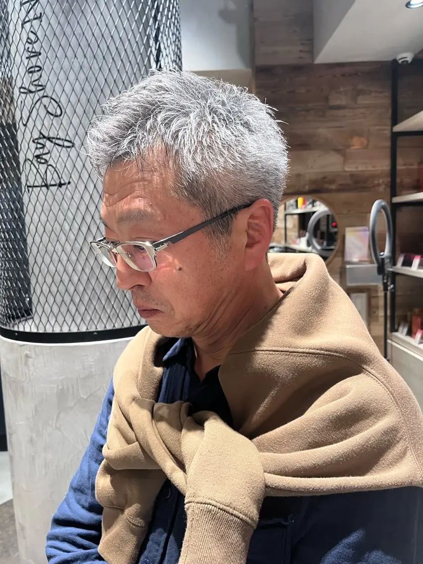 メンズ カット 志賀 楓のヘアスタイル
