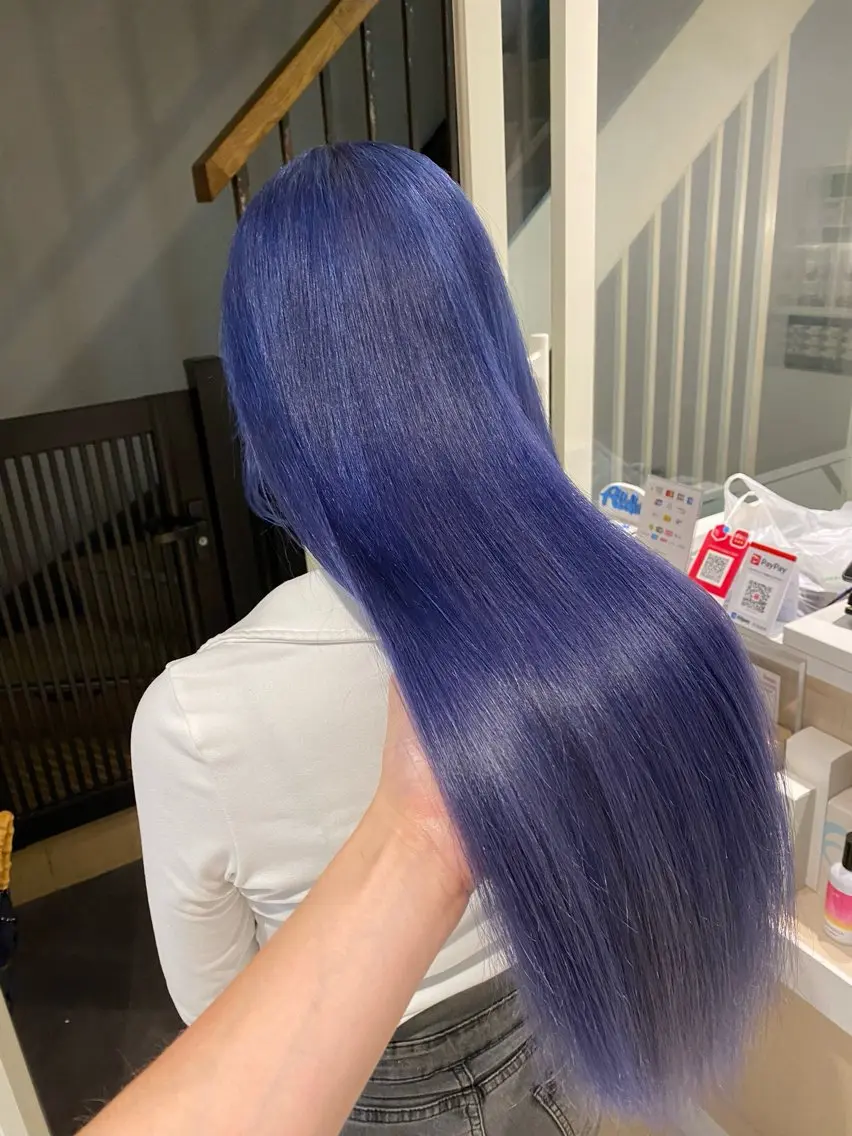 ロング カラー ブリーチ/エクステ モデル募集中🖤のヘアスタイル