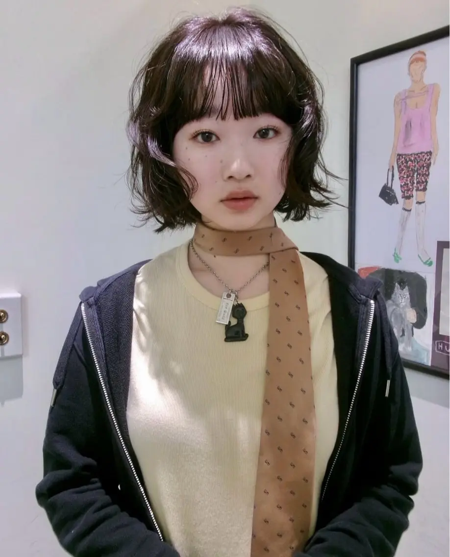 カラー 大塚 来実のヘアスタイル