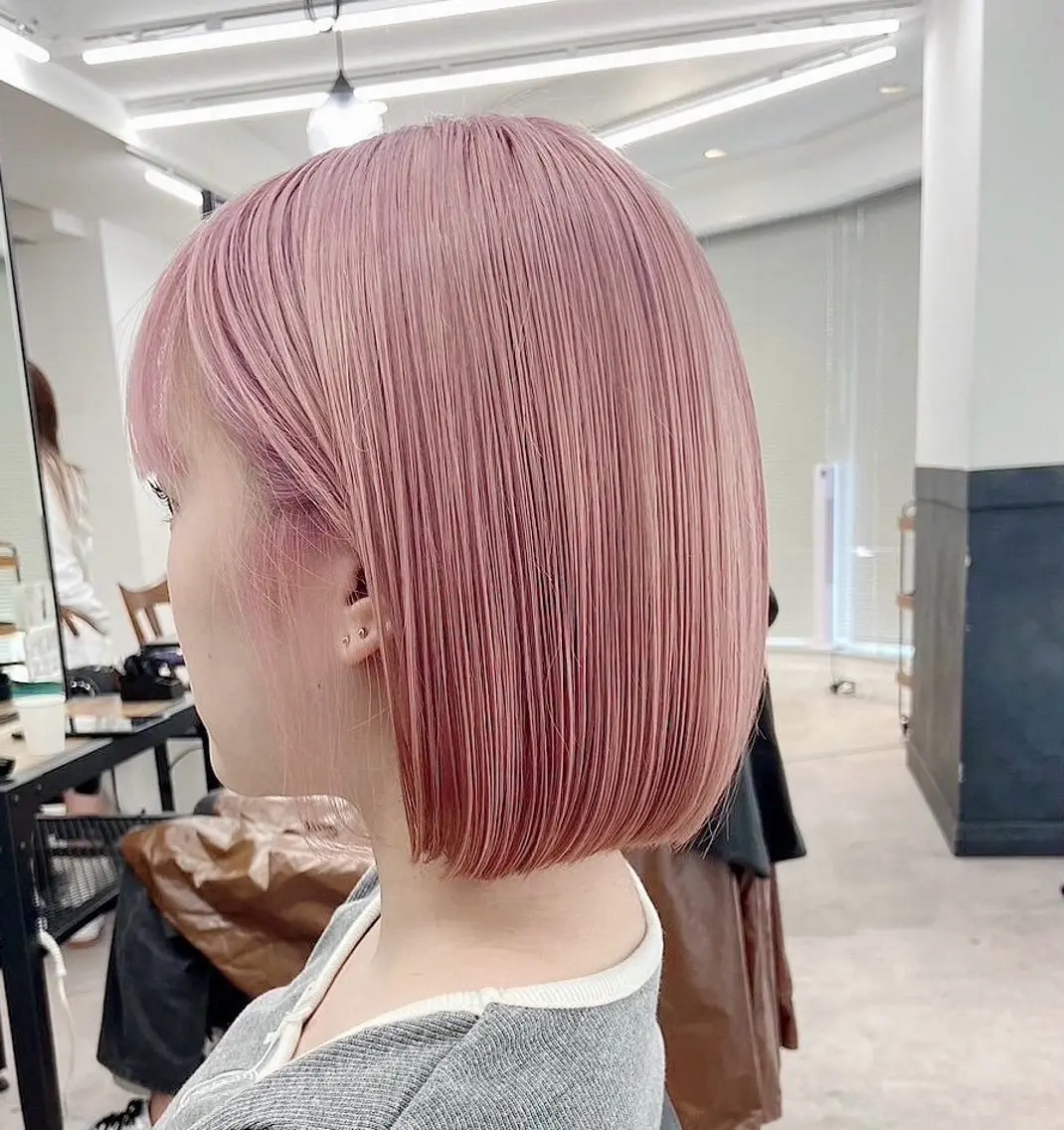 カラー 中嶋 優海のヘアスタイル