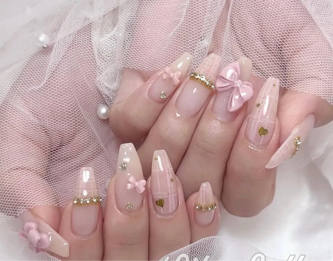 ネイル 韓国ネイル 持ち込み ニュアンスネイル ネイルチップ ハンドネイル TABI ANA.CHUOのネイルデザイン