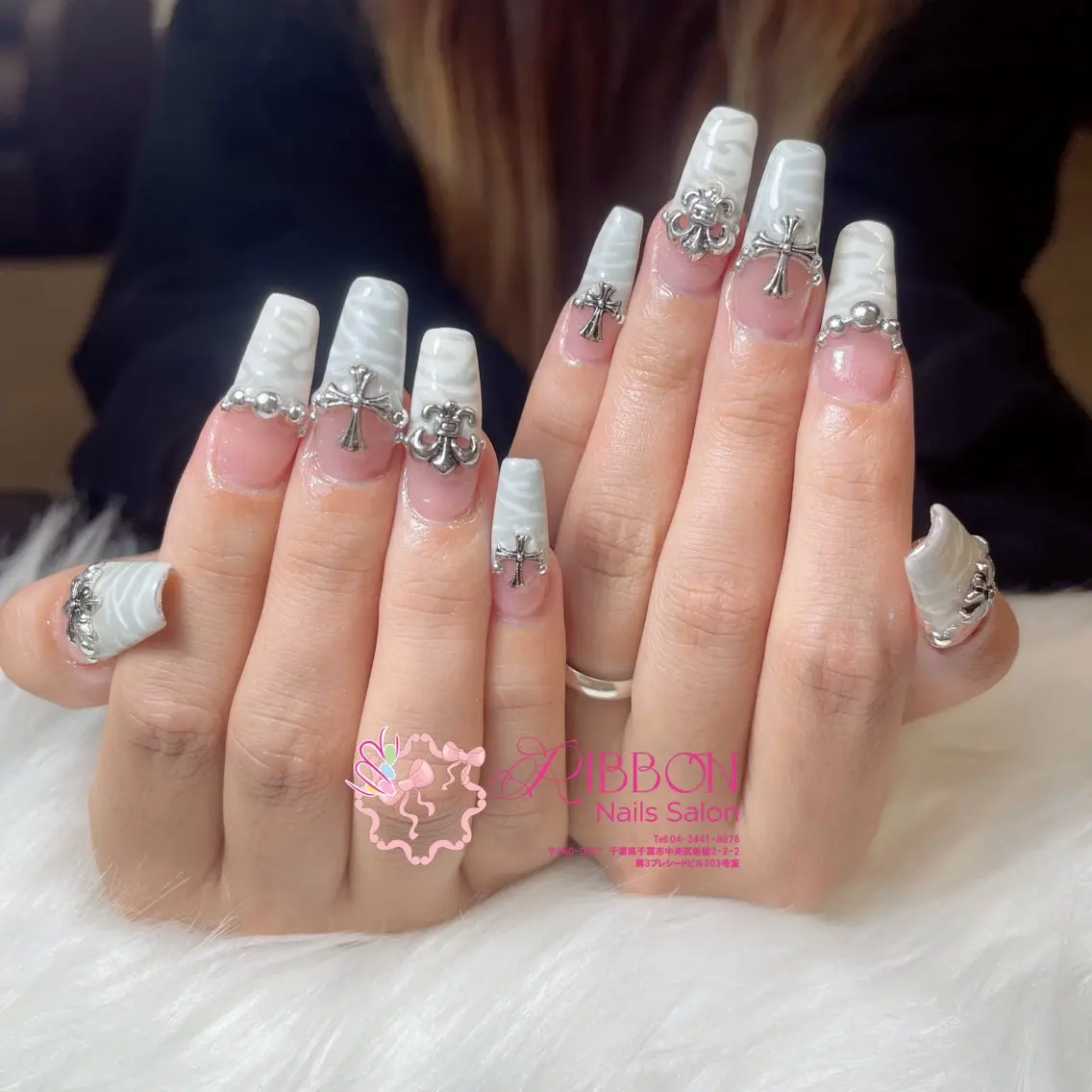 ネイル チークネイル フットネイル フレンチネイル グラデーション 韓国ネイル Ribbonnail salonのネイルデザイン