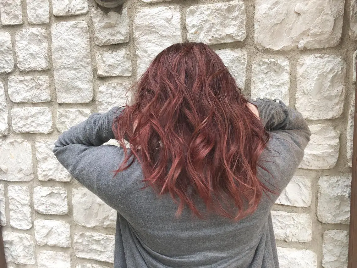 セミロング カラー パーマ ヘアアレンジ メンズ キッズ ネイル マツエク・マツパ メンズハイライト ハイライトカラー ピンクカラー カラーマツエク ハイライト 髪質改善/透明感 OAK兵庫のヘアスタイル