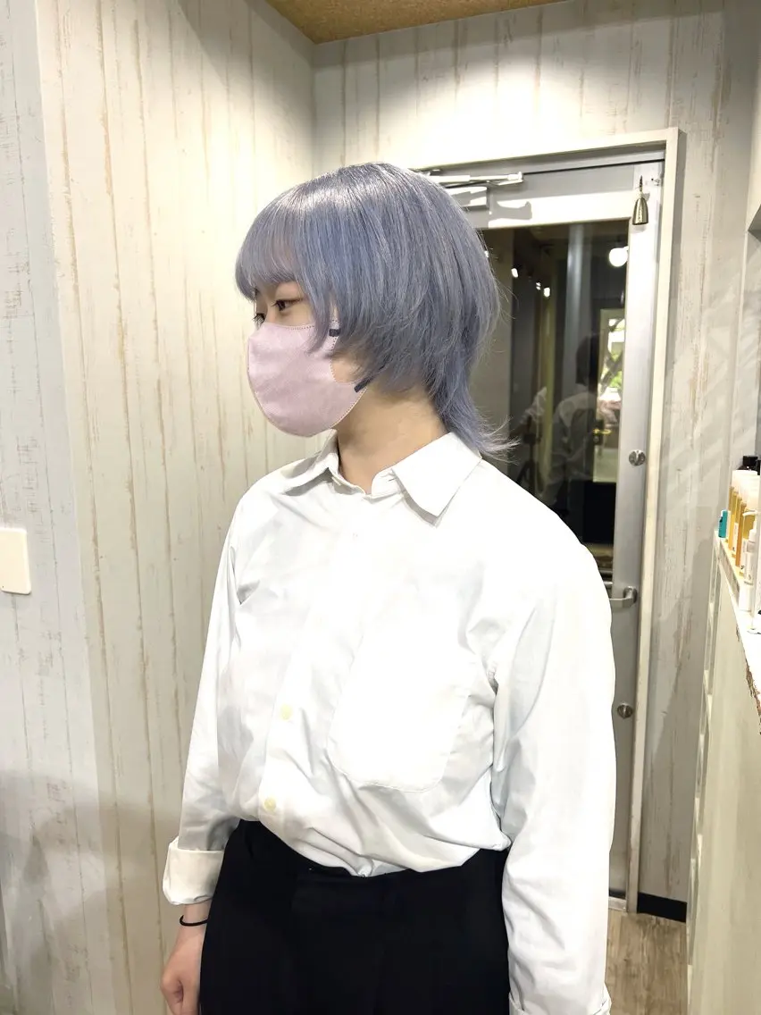 ショート カラー 艶髪/ハイトーン特化 店長/SHOHEIのヘアスタイル
