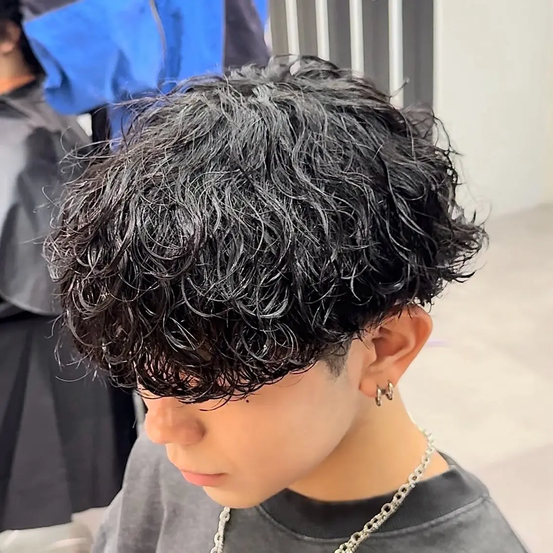 パーマ パーマ カンダ ケイタのヘアスタイル