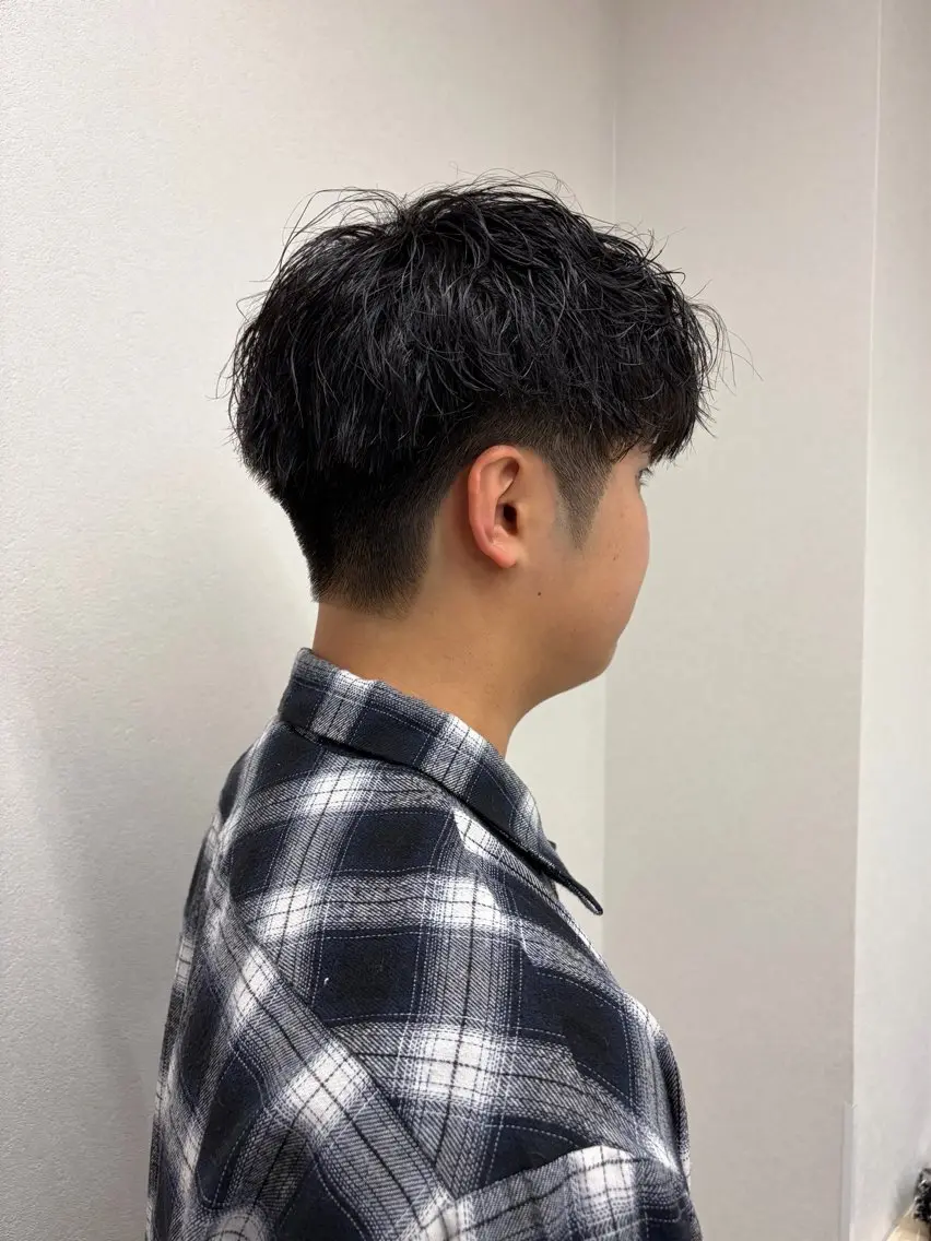 メンズ マッシュ 刈り上げ 石田樹生/ メンズカットのヘアスタイル
