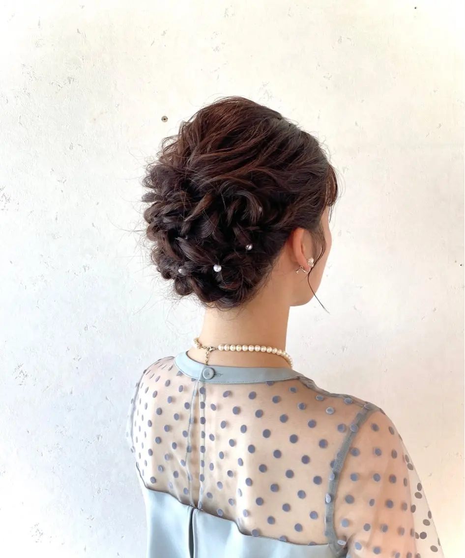ロング 酸性ストレート/ブリ ーチなしWカラー河本のヘアスタイル