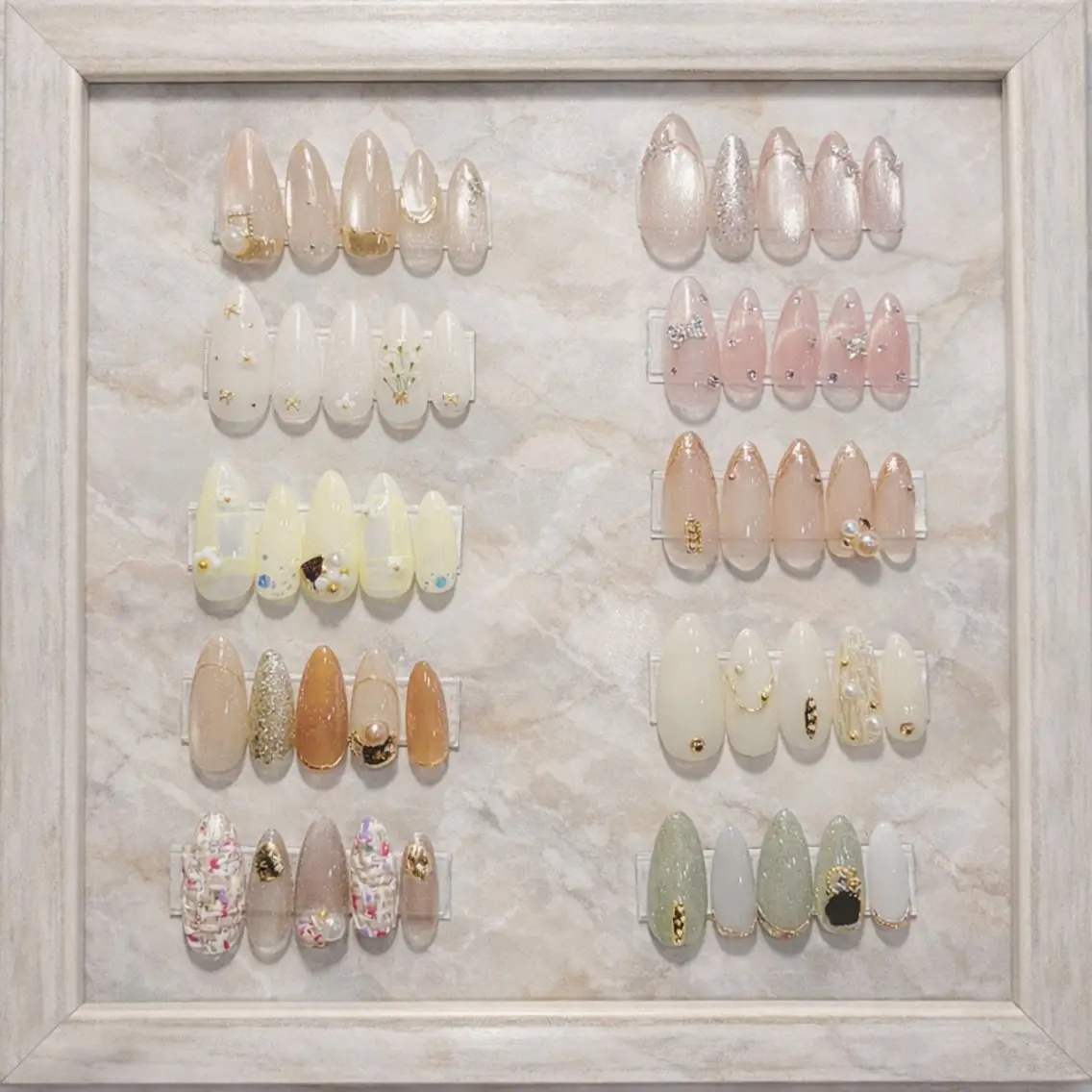ネイル 春ネイル 福岡⭐︎春吉 tiara nailのネイルデザイン