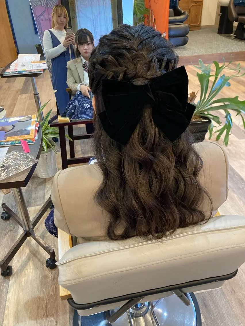 ロング ヘアセット 中野 紹江のマツエク・マツパデザイン
