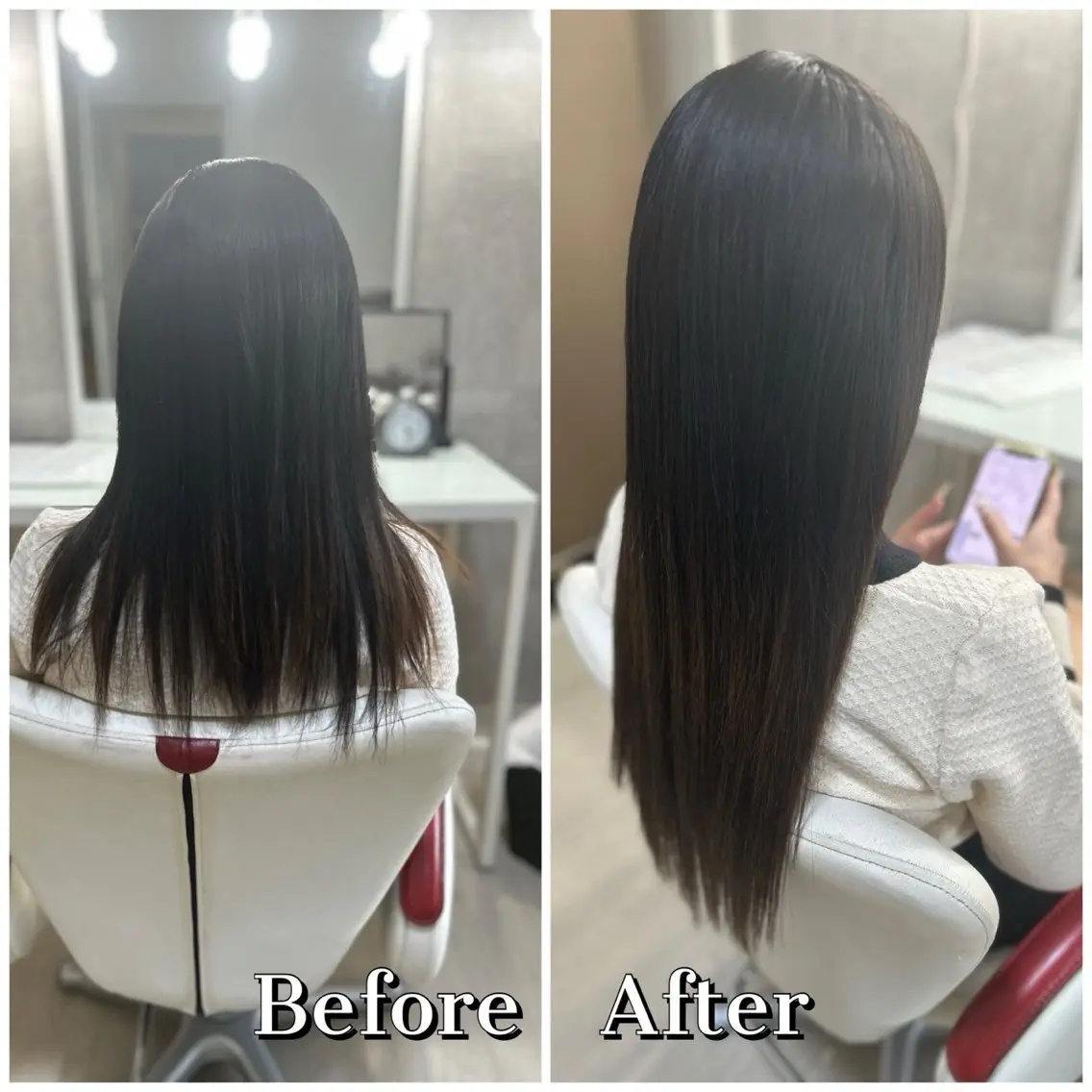ロング エクステ 🌸ドレスアップ 心斎橋店🌸のヘアスタイル