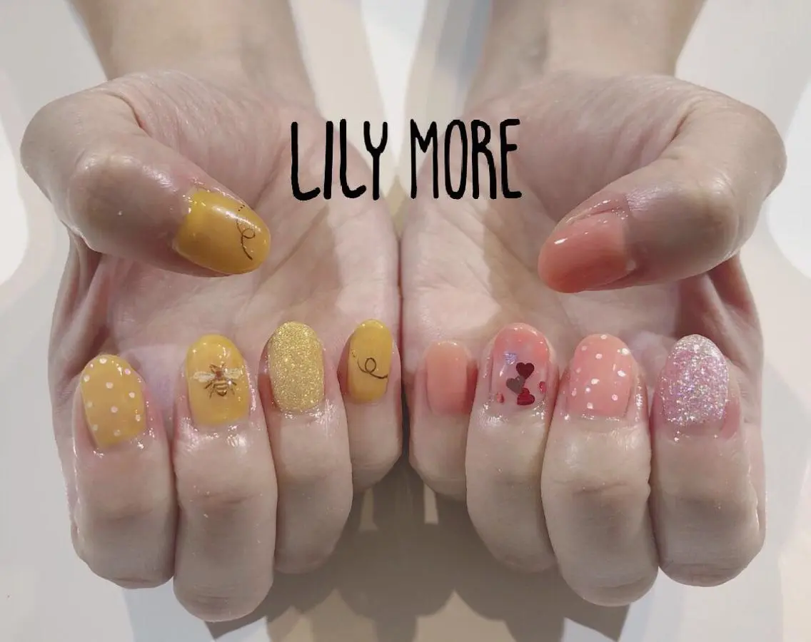 ネイル ドット Lily closetのネイルデザイン