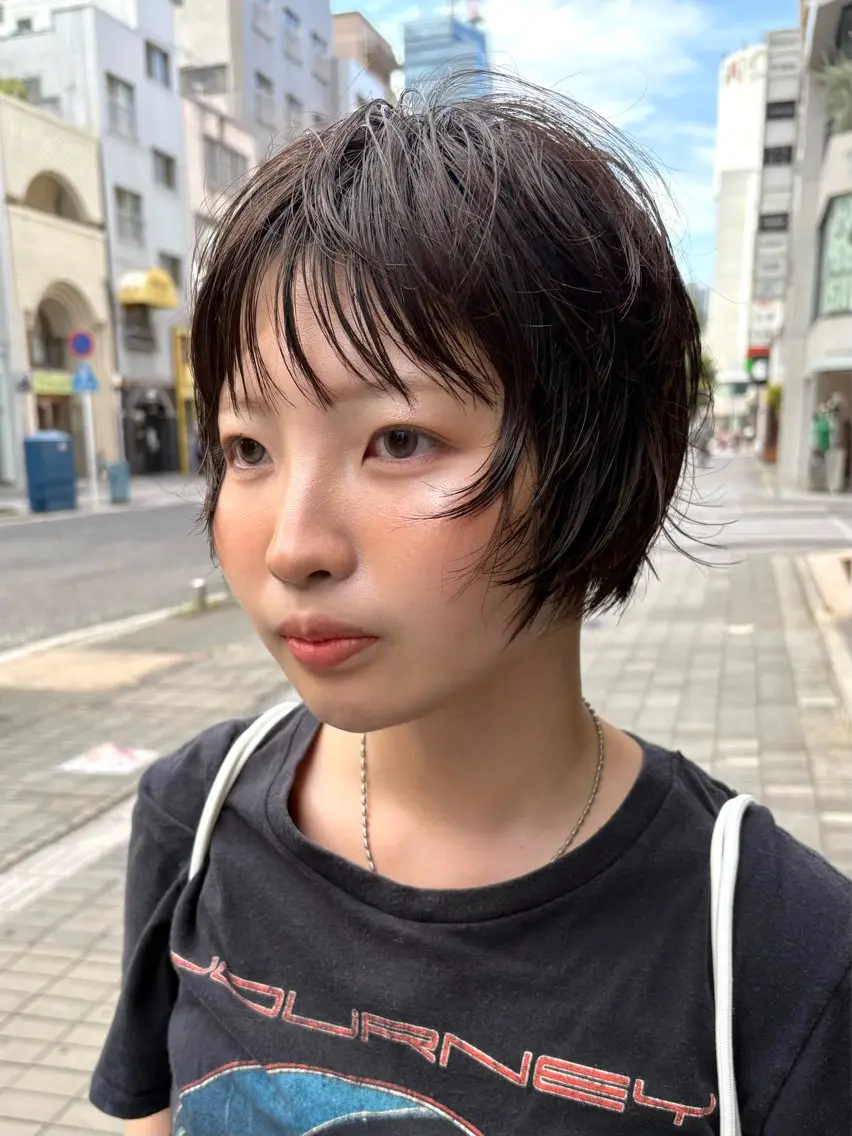 ショート パーマ カット パーマ 【ショート/レイヤー 】kotaroのヘアスタイル